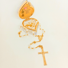 Cargar imagen en el visor de la galería, Apparitions of Fatima Rosary - Heart Box
