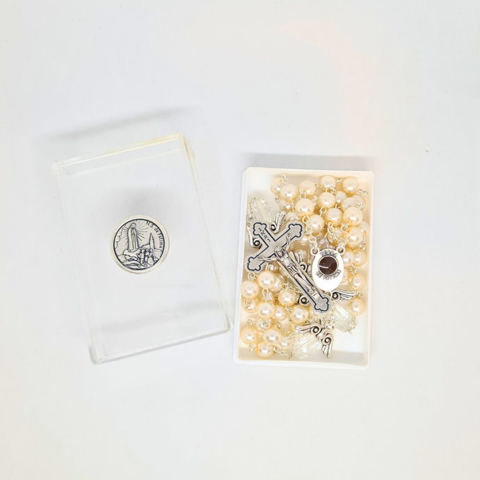 Angel Rosary – Apparitions of Our Lady of Fatima with Terra de Fátima Relic