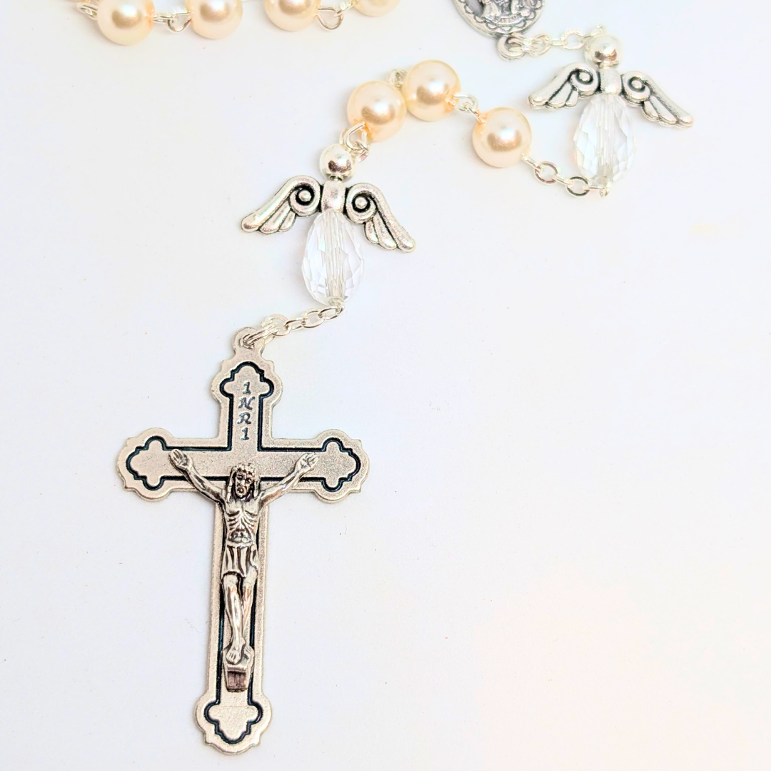 Angel Rosary – Apparitions of Our Lady of Fatima with Terra de Fátima Relic