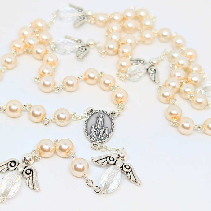 Angel Rosary – Apparitions of Our Lady of Fatima with Terra de Fátima Relic