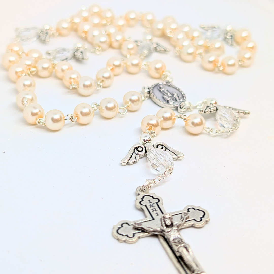 Angel Rosary – Apparitions of Our Lady of Fatima with Terra de Fátima Relic