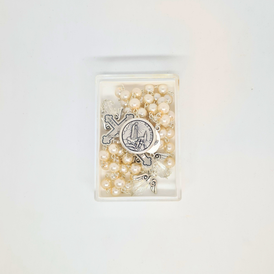 Angel Rosary – Apparitions of Our Lady of Fatima with Terra de Fátima Relic