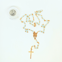 Load image into Gallery viewer, Blue Pearl Rosary
