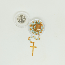 Load image into Gallery viewer, Blue Pearl Rosary
