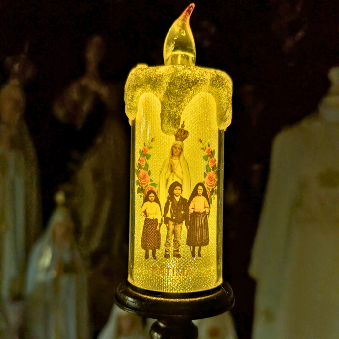 Candle of Fatima with Base [Electric]