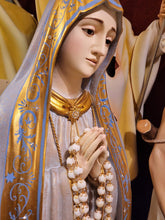 Load image into Gallery viewer, Wood - Our Lady of Fátima Stylized [Several sizes]
