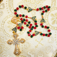 Cargar imagen en el visor de la galería, Christmas Rosary - Christmas Tree
