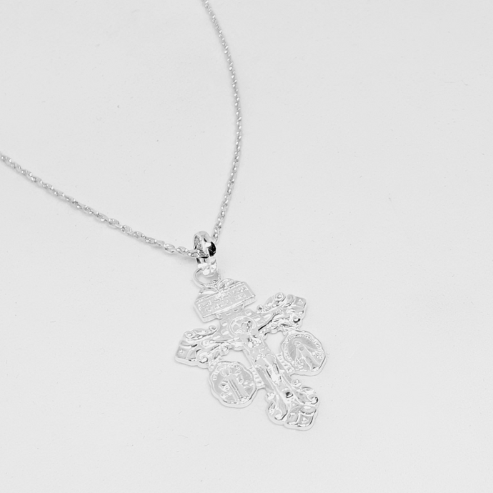 Cross of Forgiveness Necklace [Sterling Silver]