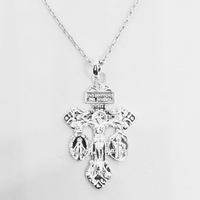 Cross of Forgiveness Necklace [Sterling Silver]