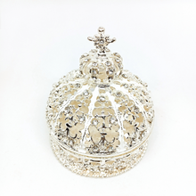 Cargar imagen en el visor de la galería, Crown Jewelry Box [Silver]
