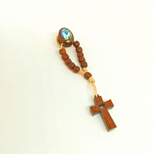 Load image into Gallery viewer, Decade Rosary Pin - Apparitions of Fatima
