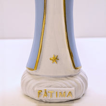 Load image into Gallery viewer, Blue Our Lady of Fatima Statue with Golden Crown [7.9'' | 20cm]
