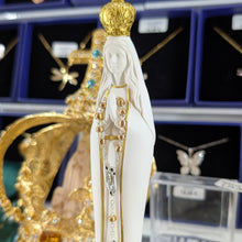 Cargar imagen en el visor de la galería, Golden Our Lady of Fatima Statue [7.9'' | 20cm]
