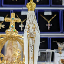 Cargar imagen en el visor de la galería, Golden Our Lady of Fatima Statue [7.9'' | 20cm]
