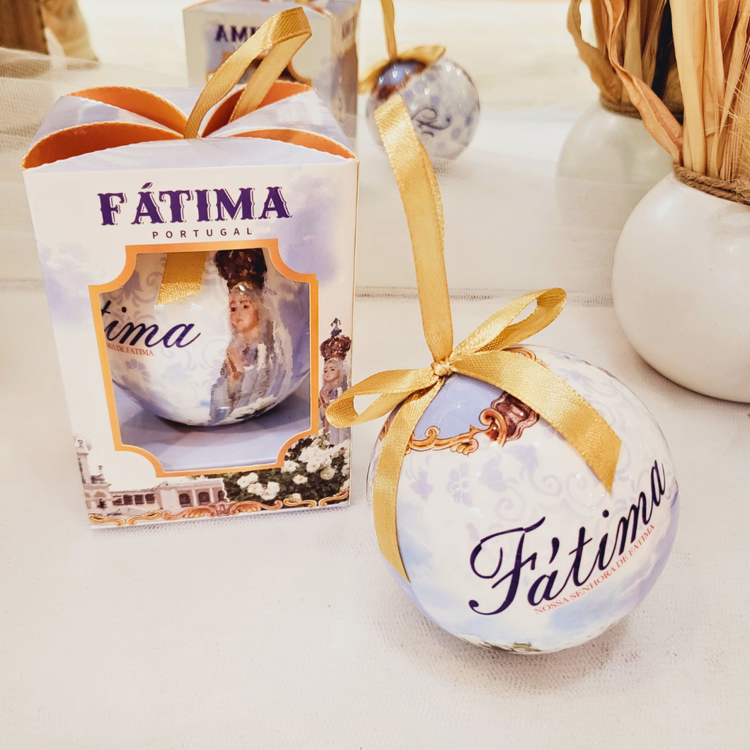 Fatima Christmas Ornament [Ball]