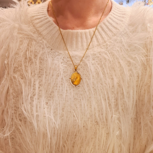 Fatima Necklace [Stainless Steel]