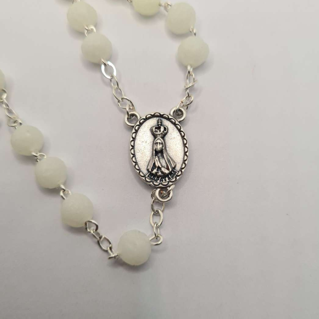 Glow in the Dark - Rose Scented - Apparitions of Our Lady of Fatima Rosary