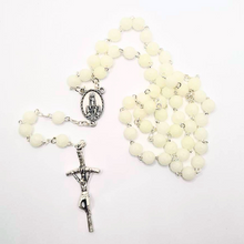 Load image into Gallery viewer, Glow in the Dark - Rose Scented - Apparitions of Our Lady of Fatima Rosary
