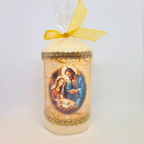 Holy Family Candle