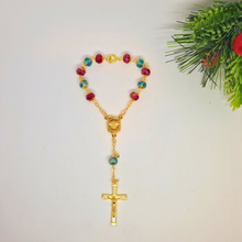 Cargar imagen en el visor de la galería, Holy Family and Holy Spirit Crystal Decade Rosary
