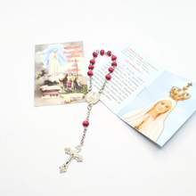 Load image into Gallery viewer, How to pray the Rosary - Rose Scented Decade Rosary
