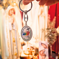 Jubilee Oval Keychain