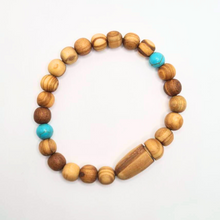 Load image into Gallery viewer, Saint Benedict Wood Bracelet
