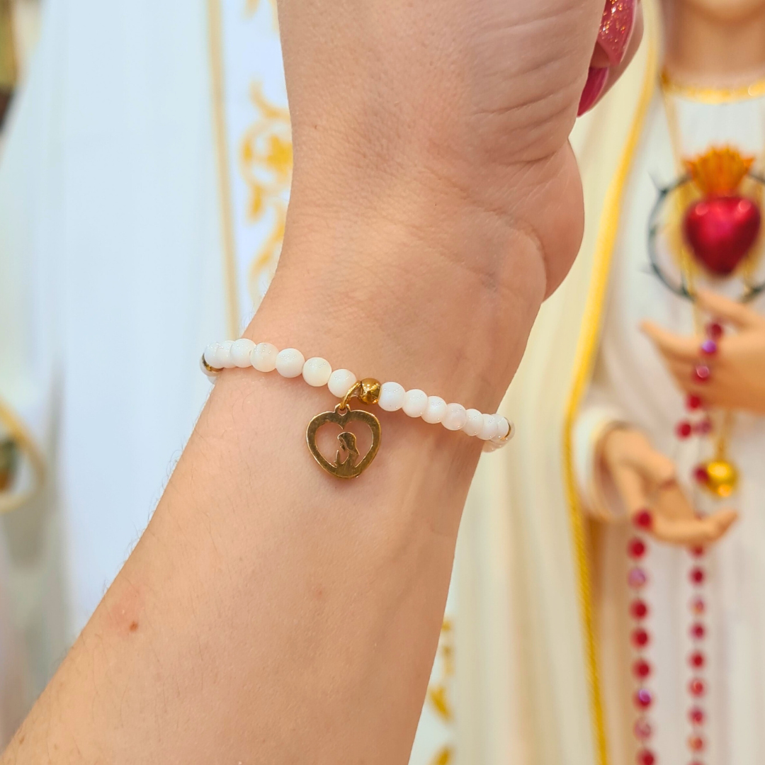 Our Lady Pearl Bracelet