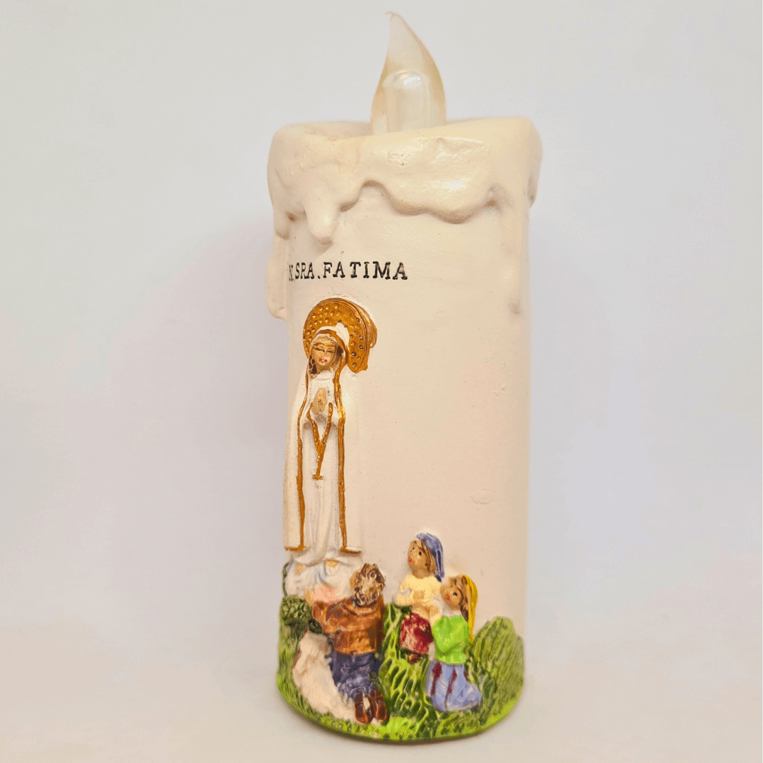 Our Lady’s Light - Fatima Apparition Candle (4.3'' | 11 cm)