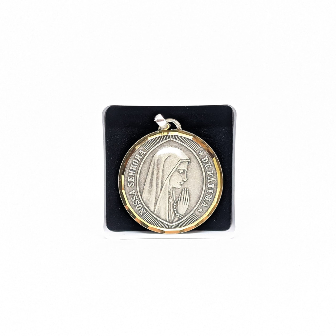 Our Lady of Fatima - Alpaca Medal