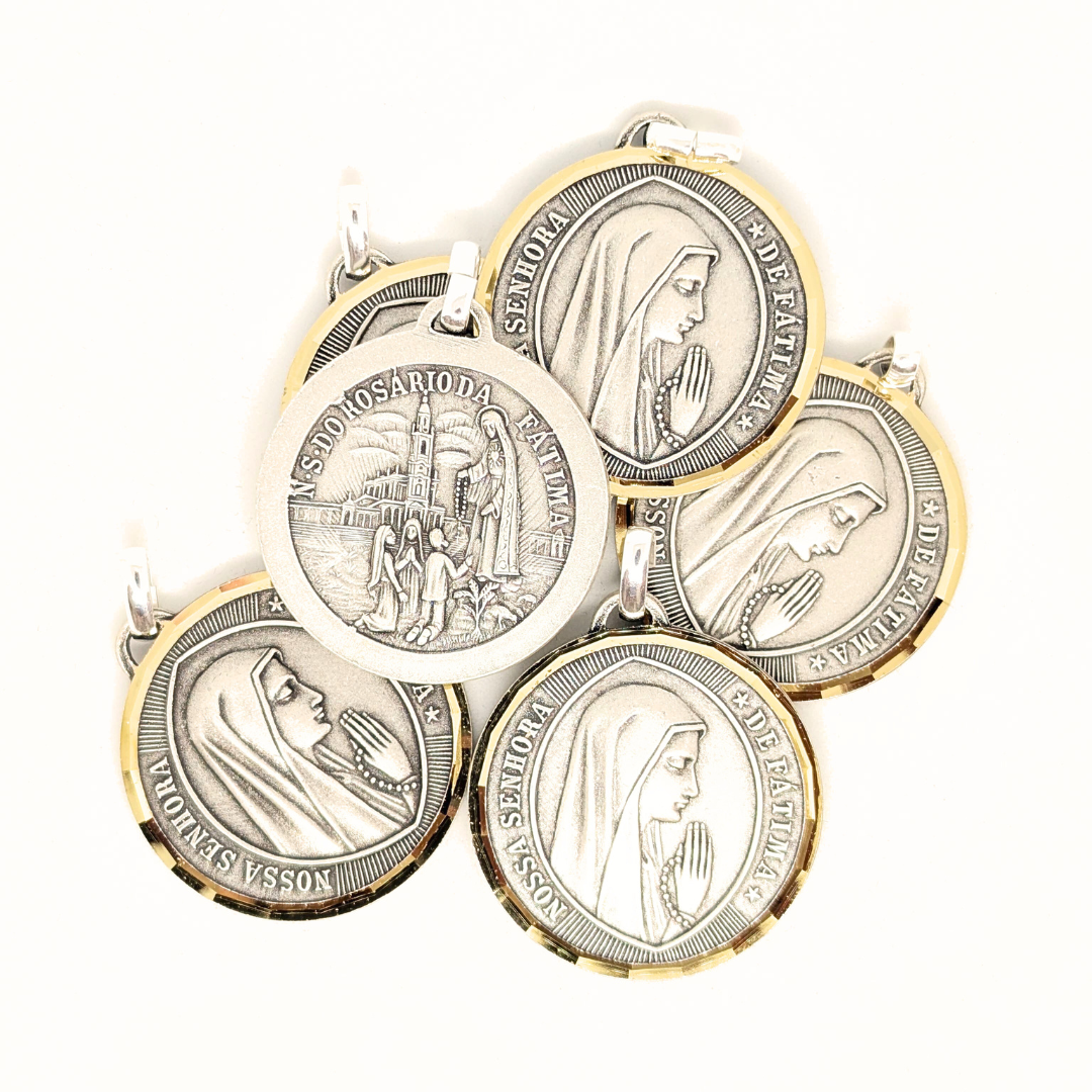 Our Lady of Fatima - Alpaca Medal