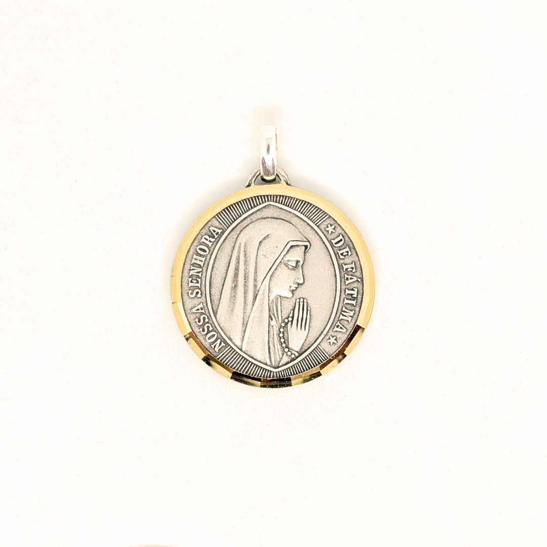 Our Lady of Fatima - Alpaca Medal