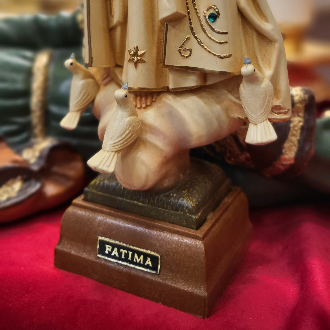 Our Lady of Fatima - Patina Painting [ 11.8 | 30cm]