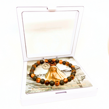 Load image into Gallery viewer, Our Lady of Fatima Bracelet [Natural Stone]
