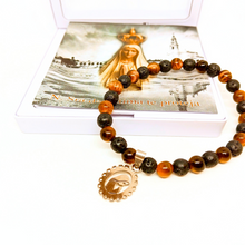 Load image into Gallery viewer, Our Lady of Fatima Bracelet [Natural Stone]
