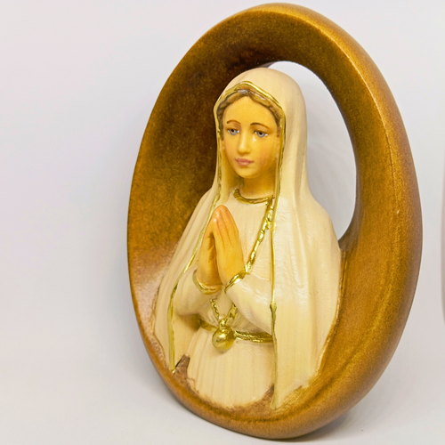Our Lady of Fatima Bust [Wood]