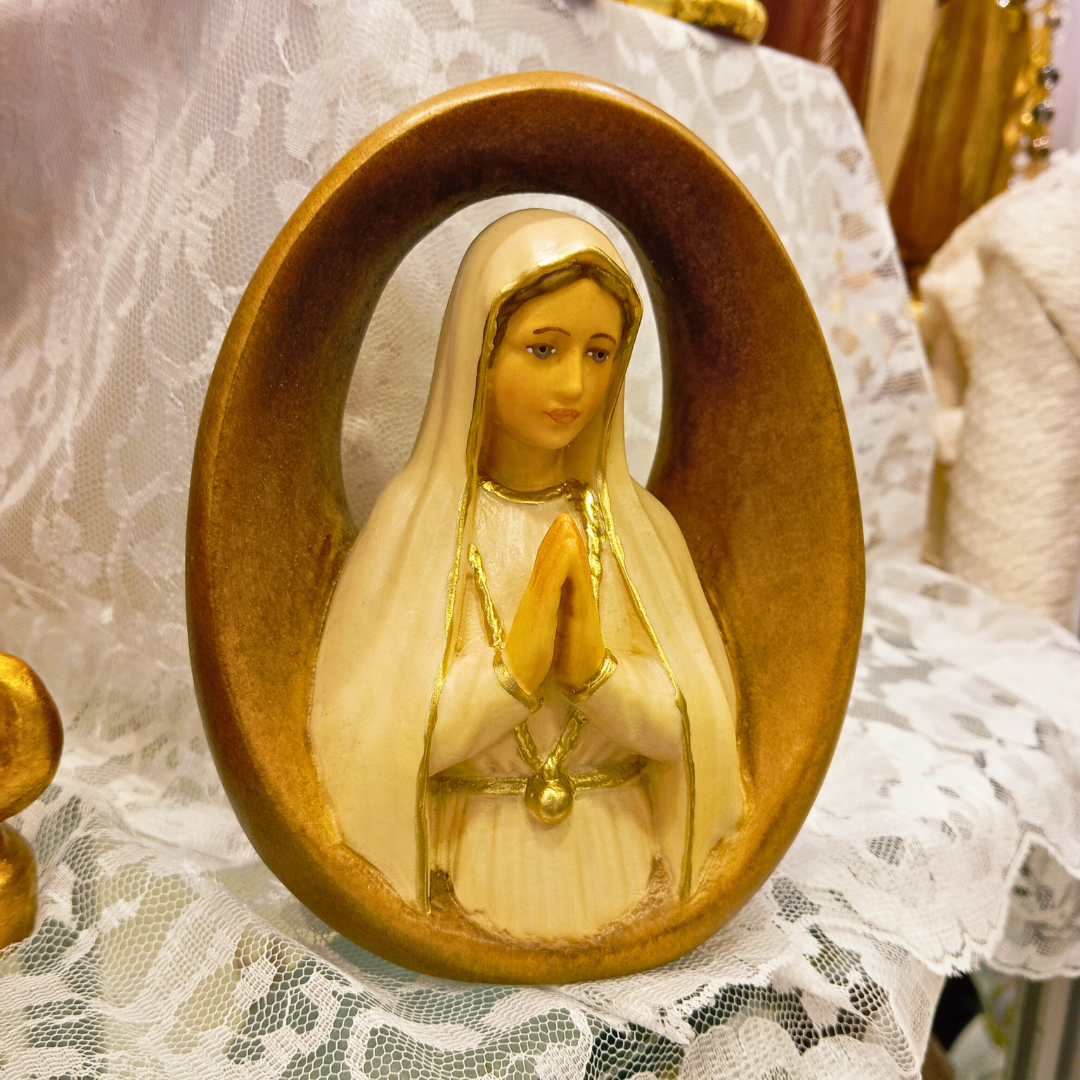 Our Lady of Fatima Bust [Wood]