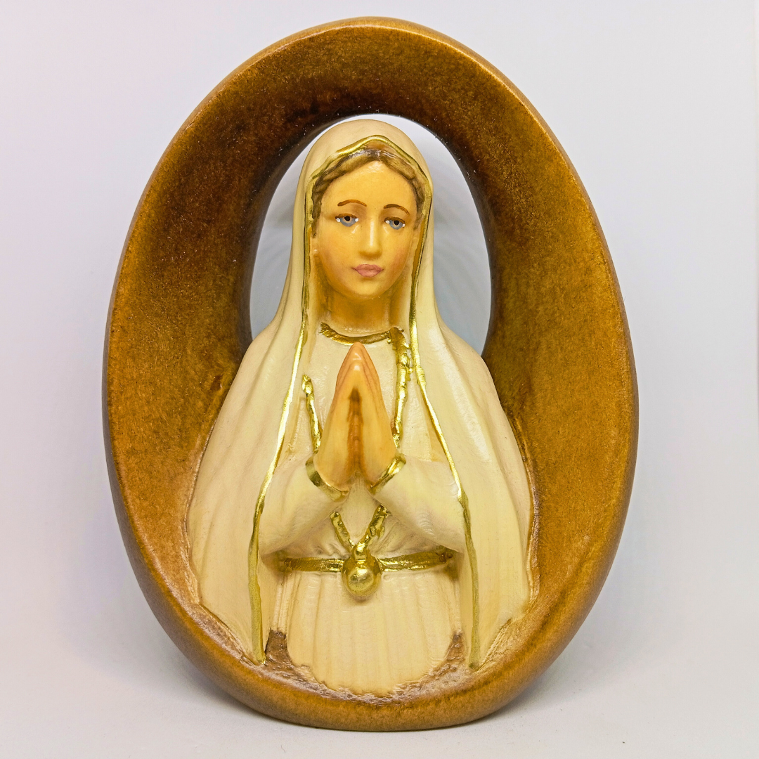 Our Lady of Fatima Bust [Wood]