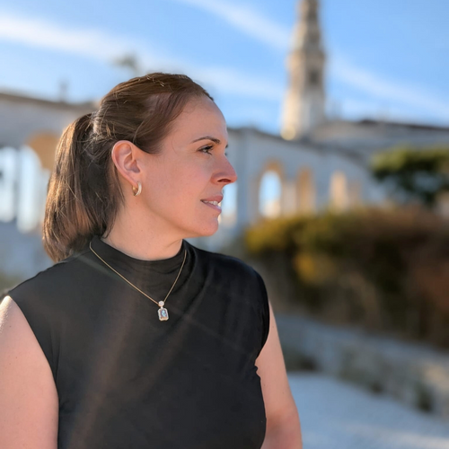 Our Lady of Fatima Color Necklace [Stainless Steel]