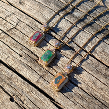 Cargar imagen en el visor de la galería, Our Lady of Fatima Color Necklace [Stainless Steel]
