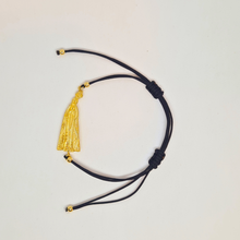 Load image into Gallery viewer, Our Lady of Fatima Filigree Bracelet [Gold Plated Silver]
