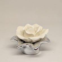 Load image into Gallery viewer, Our Lady of Fatima Rose air freshener [Sterling Silver]
