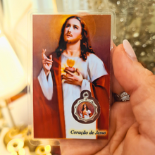 Load image into Gallery viewer, Prayer Card - Sacred Heart of Jesus
