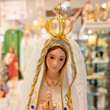 Load image into Gallery viewer, Premium Upgrade [Filigree Crown w/ Crystals + Statue White Veil]
