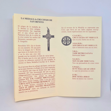 Cargar imagen en el visor de la galería, Saint Benedict Standing Crucifix [5.3&#39;&#39; | 13,5cm]
