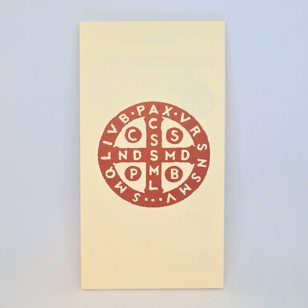 Saint Benedict Standing Crucifix [5.3'' | 13,5cm]