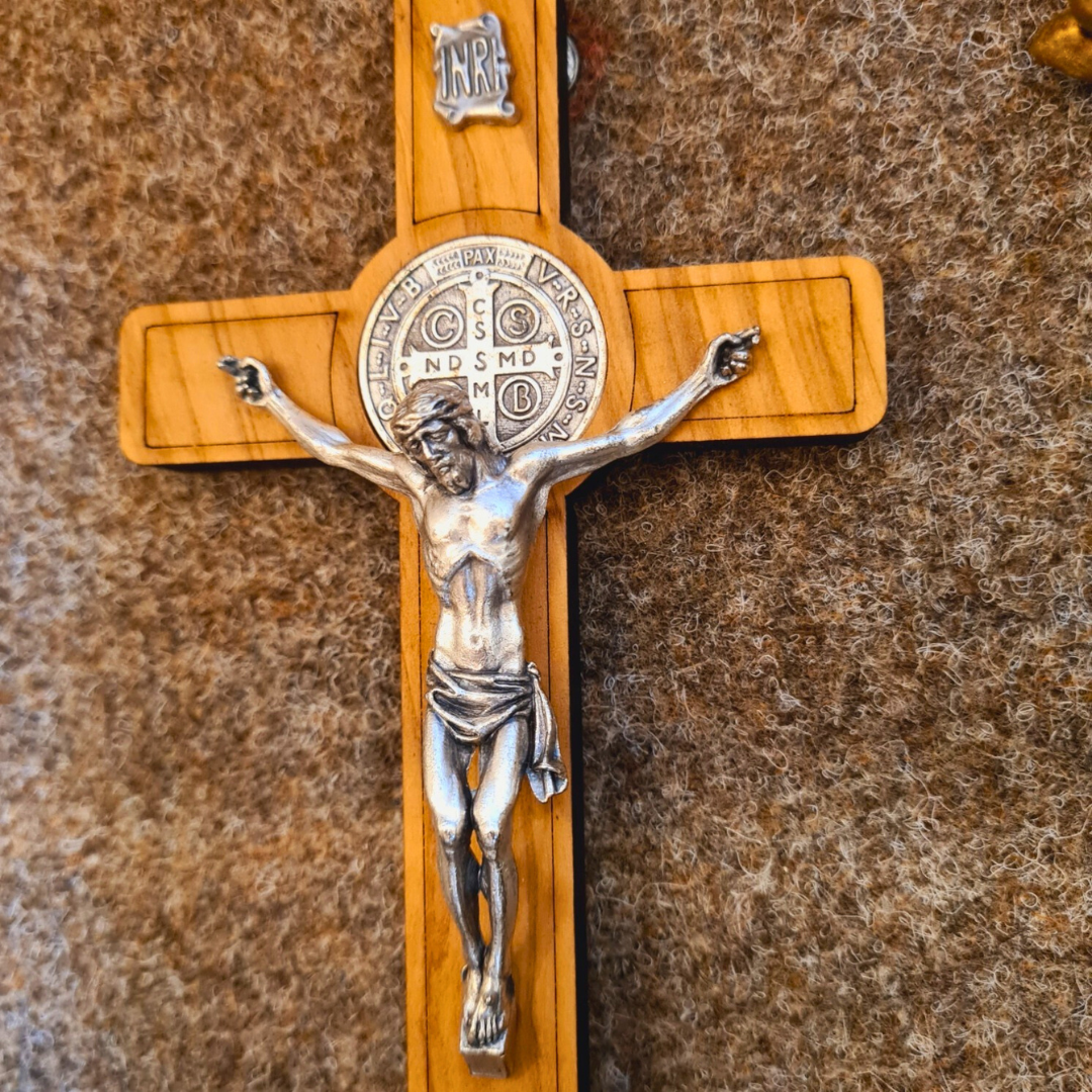 Saint Benedict Wall Crucifix