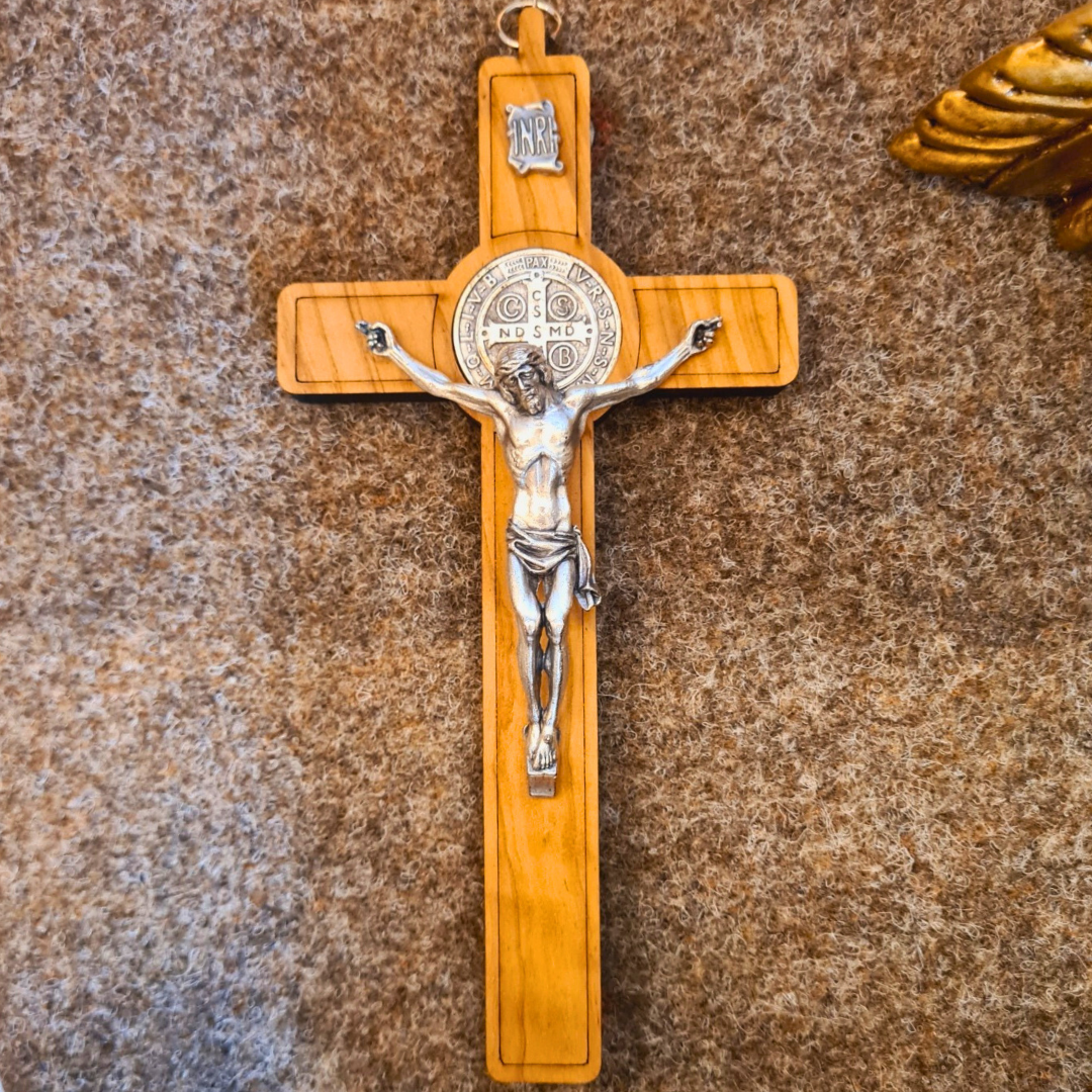 Saint Benedict Wall Crucifix