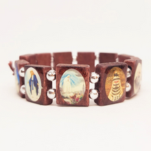 Load image into Gallery viewer, Saints Wood Bracelet
