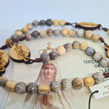 Load image into Gallery viewer, Seeds Rosary - Tears of Our Lady of Fatima
